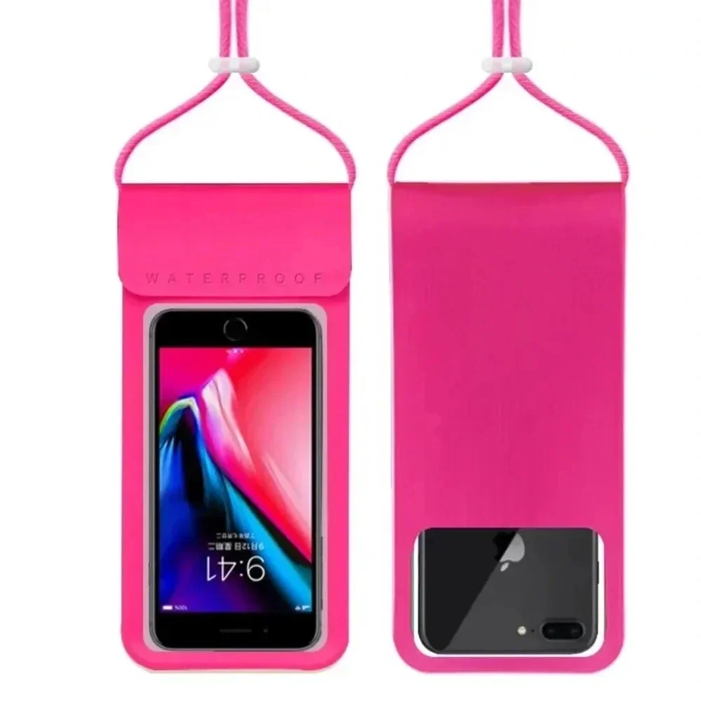 🔥 4 for $20 DEAL 🔥Waterproof Phone Pouch | Pink or White | Beach & Pool Ready